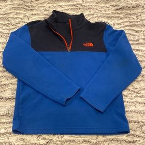 Boys, S, fleece, quarter zip. The North Face.